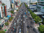 (5.6) Phương án phân làn đường đảo chiều đầu tiên ở TP HCM